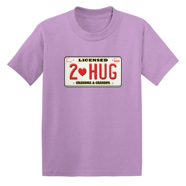 Licensed To Hug Grandma & Grandpa Toddler T-shirt