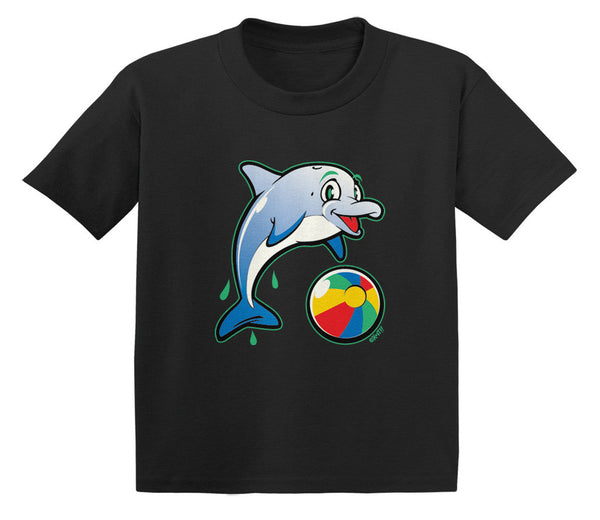 Cute Dolphin with Beach Ball Infant T-Shirt