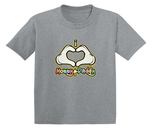 I Heart (Love) Mommy & Daddy Infant T-Shirt