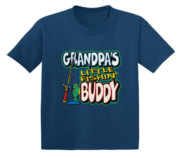Grandpa's Little Fishin' Buddy Infant T-Shirt