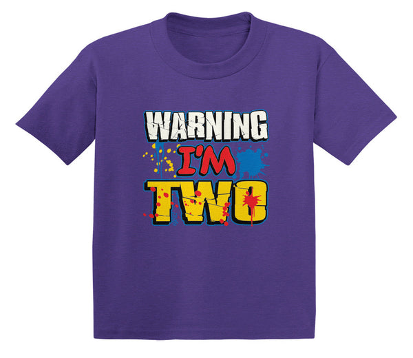 Warning I'm Two Infant T-Shirt