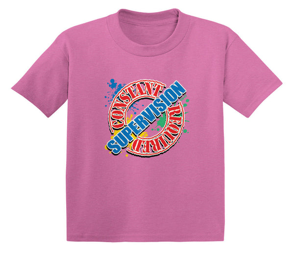 Constant Supervision Required Infant T-Shirt
