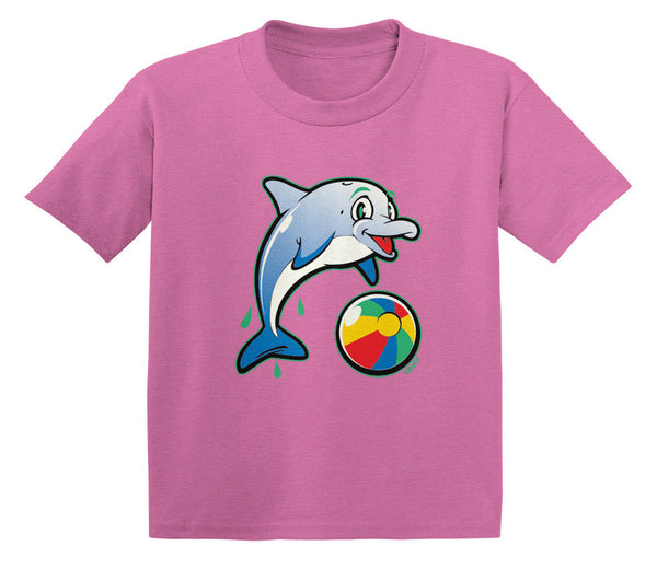 Cute Dolphin with Beach Ball Infant T-Shirt