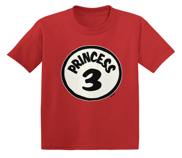 Princess Number 3 Infant T-Shirt