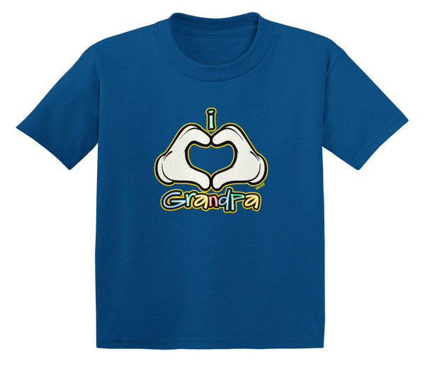 I Heart (Love) Grandpa Infant T-Shirt