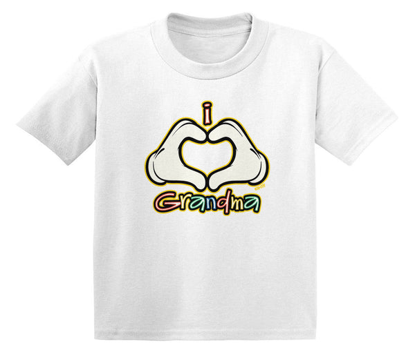 I Heart (Love) Grandma Infant T-Shirt