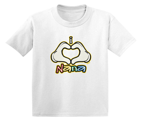 I Heart (Love) Nana Infant T-Shirt