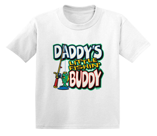 Daddy's Little Fishin' Buddy Infant T-Shirt