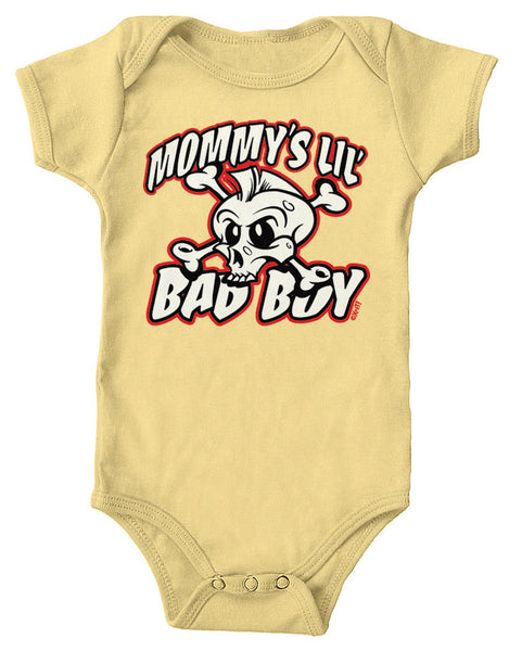 Mommy's Little Bad Boy Infant Lap Shoulder Bodysuit