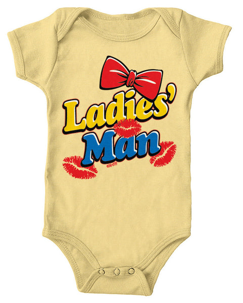 Ladies' Man Infant Lap Shoulder Bodysuit