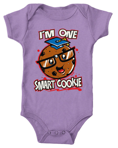 I'm One Smart Cookie Infant Lap Shoulder Bodysuit