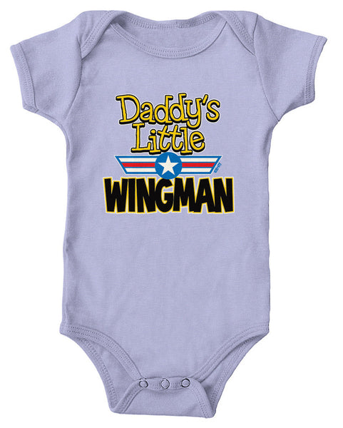 Daddy's Little Wingman Infant Lap Shoulder Bodysuit
