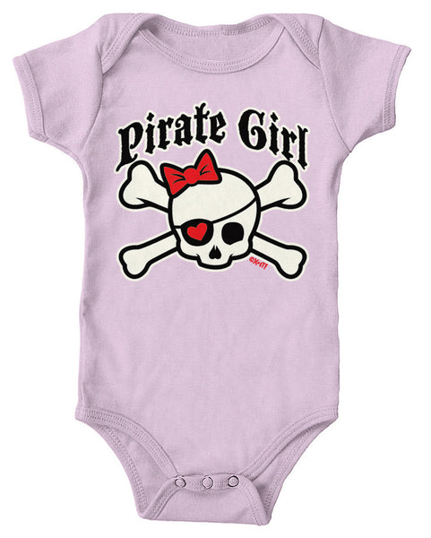 Pirate Girl Infant Lap Shoulder Bodysuit