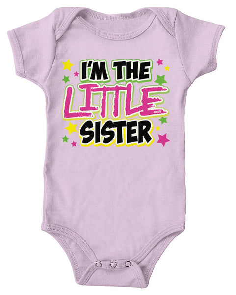 I'm the Little Sister Infant Lap Shoulder Bodysuit