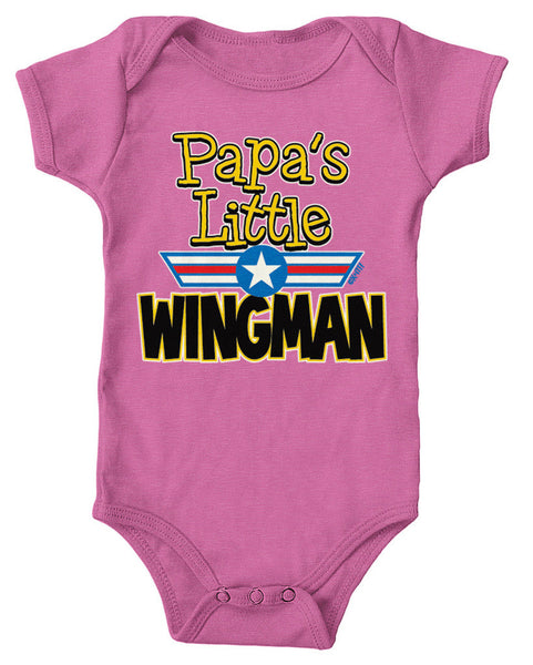 Papa's Little Wingman Infant Lap Shoulder Bodysuit