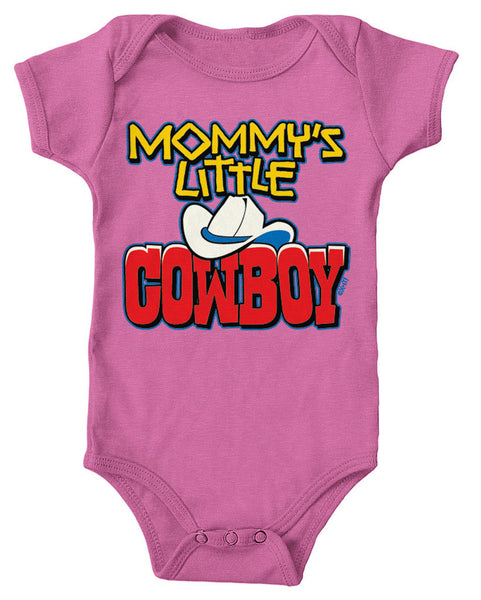 Mommy's Little Cowboy Infant Lap Shoulder Bodysuit