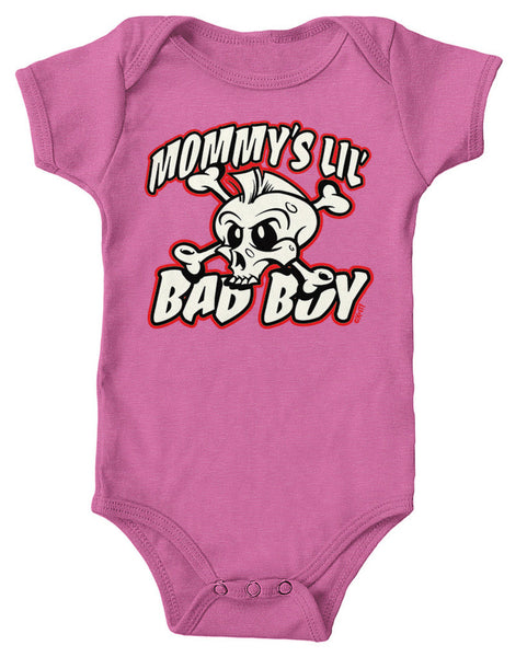 Mommy's Little Bad Boy Infant Lap Shoulder Bodysuit