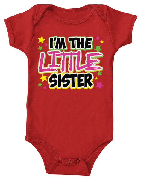 I'm the Little Sister Infant Lap Shoulder Bodysuit