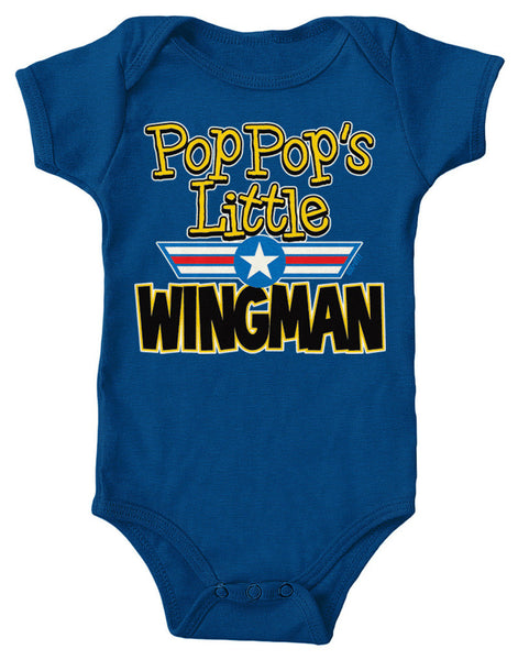 Pop Pop's Little Wingman Infant Lap Shoulder Bodysuit