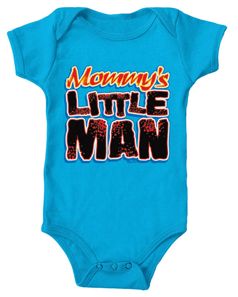 Mommy's Little Man Infant Lap Shoulder Bodysuit