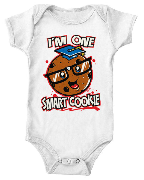 I'm One Smart Cookie Infant Lap Shoulder Bodysuit