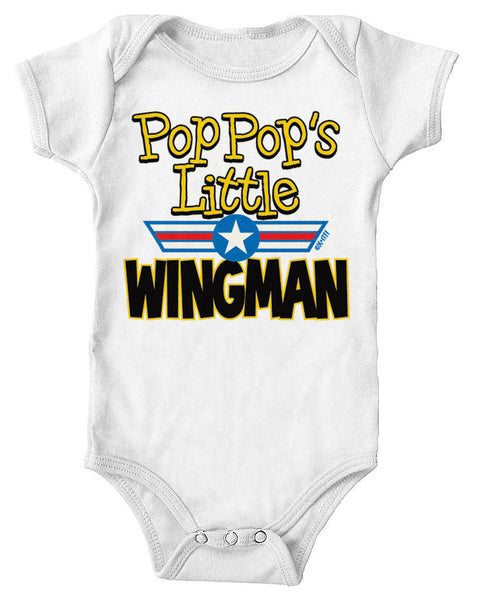 Pop Pop's Little Wingman Infant Lap Shoulder Bodysuit