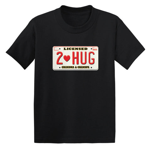 Licensed To Hug Grandma & Grandpa Toddler T-shirt