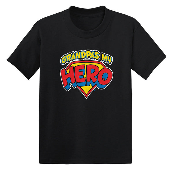 Grandpa's My Hero Toddler T-shirt