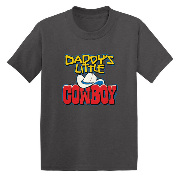 Daddy's Little Cowboy Toddler T-shirt