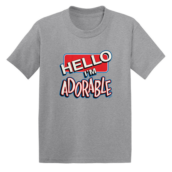 Hello, I'm Adorable Toddler T-shirt