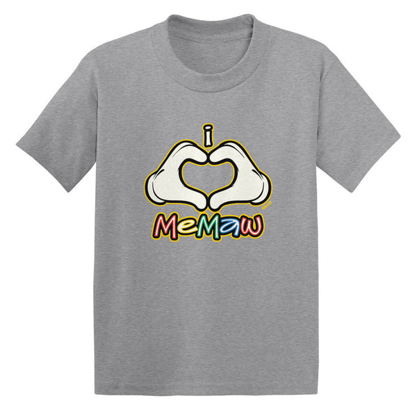 I Heart (Love) Memaw Toddler T-shirt