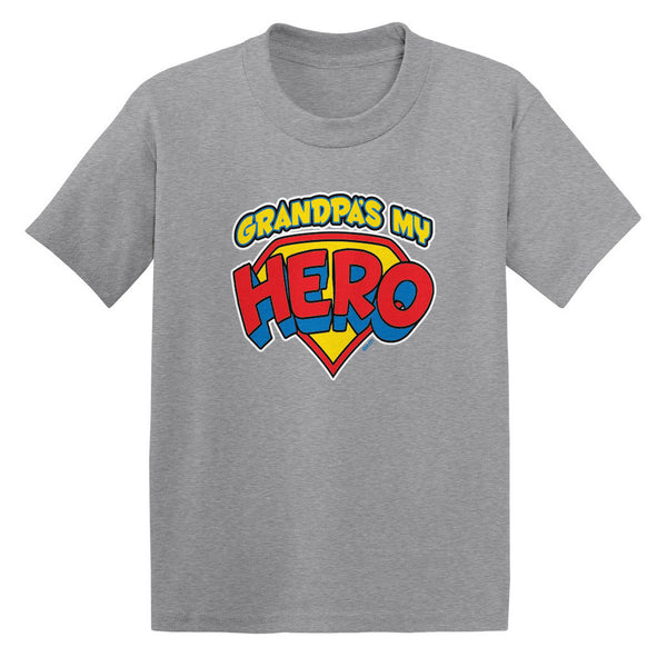 Grandpa's My Hero Toddler T-shirt