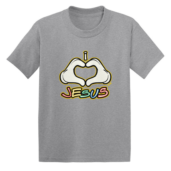 I Heart (Love) Jesus Toddler T-shirt