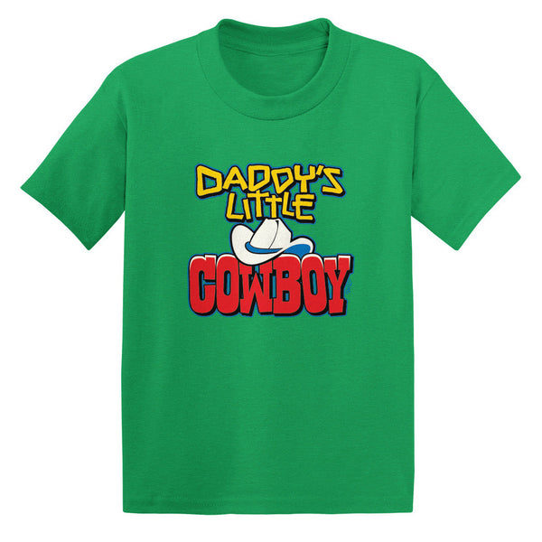 Daddy's Little Cowboy Toddler T-shirt