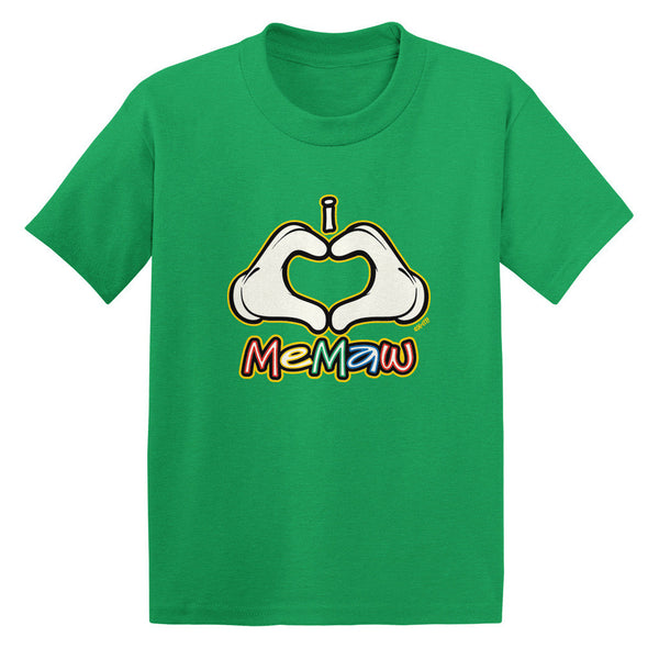 I Heart (Love) Memaw Toddler T-shirt