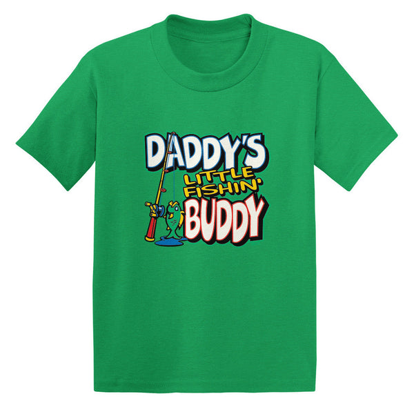 Daddy's Little Fishin' Buddy Toddler T-shirt