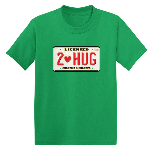 Licensed To Hug Grandma & Grandpa Toddler T-shirt