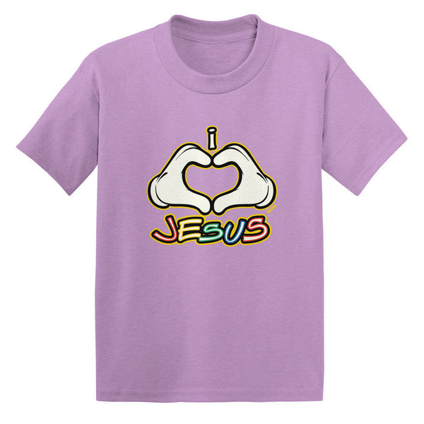 I Heart (Love) Jesus Toddler T-shirt