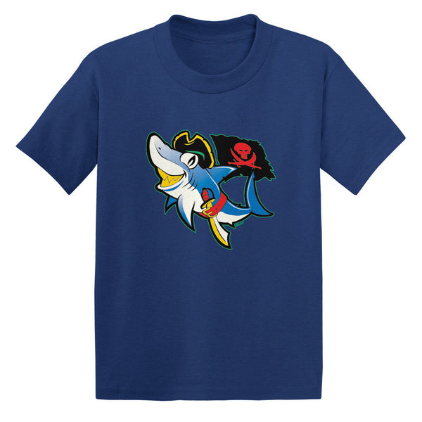 Swashbuckler Pirate Shark with Sword Toddler T-shirt