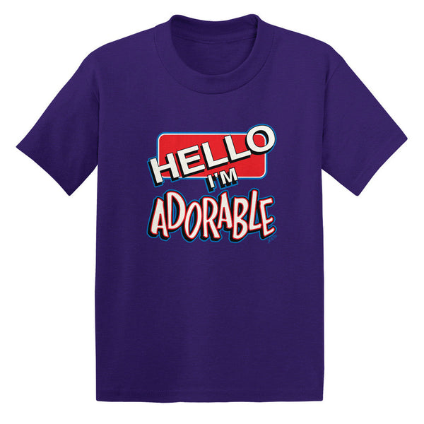 Hello, I'm Adorable Toddler T-shirt