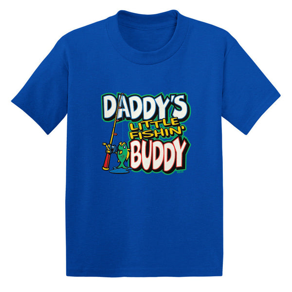 Daddy's Little Fishin' Buddy Toddler T-shirt