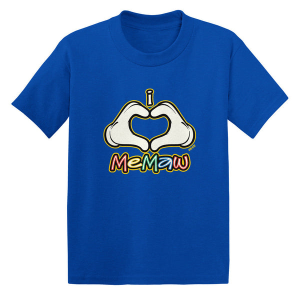 I Heart (Love) Memaw Toddler T-shirt