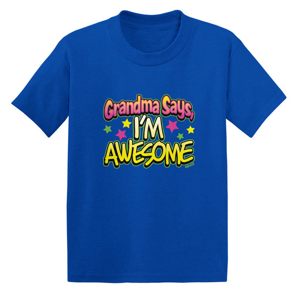 Grandma Says I'm Awesome Toddler T-shirt