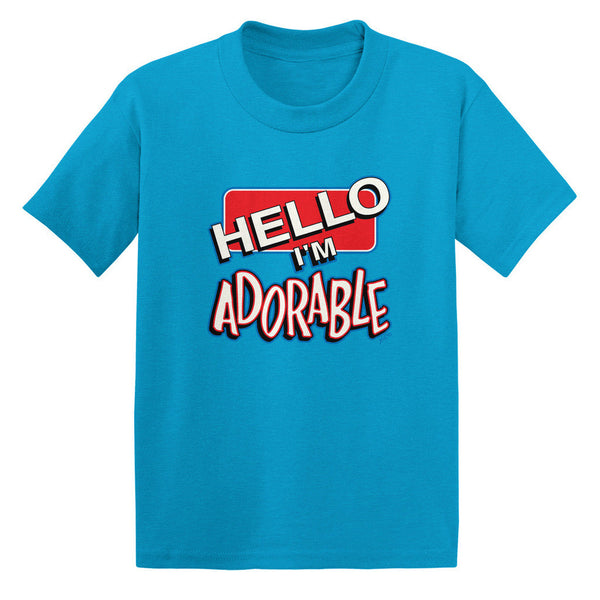 Hello, I'm Adorable Toddler T-shirt