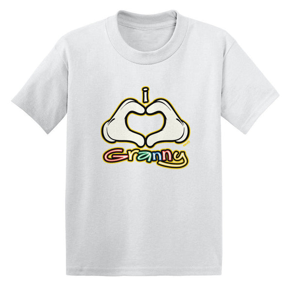 I Heart (Love) Granny Toddler T-shirt