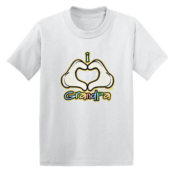 I Heart (Love) Grandpa Toddler T-shirt