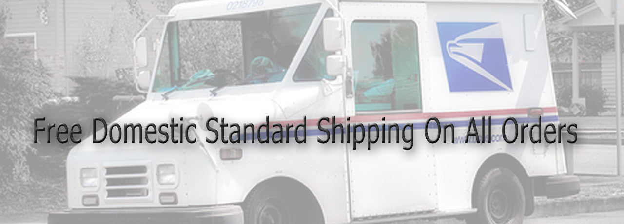 Free Standard Shipping On All Domestic Orders